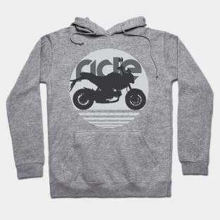 Ride grom sun Hoodie